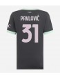 AC Milan Strahinja Pavlovic #31 Replika Tredje Kläder Dam 2024-25 Kortärmad